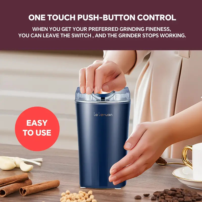 Portable Electric Coffee Grinder Spice & Coffee Bean Grinder