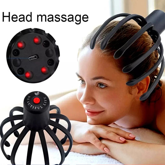 Electric Head Massager – Relax, Refresh & Recharge