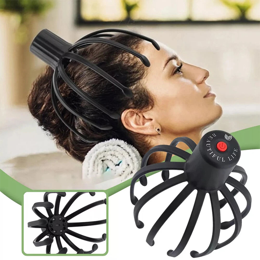Electric Head Massager – Relax, Refresh & Recharge