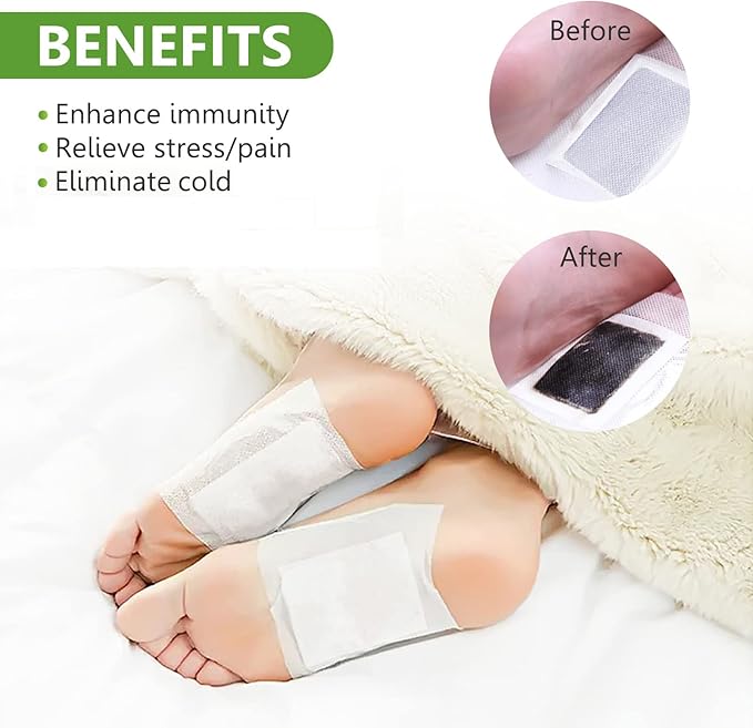 Overnight Detox Foot Patches (Pack of 10)